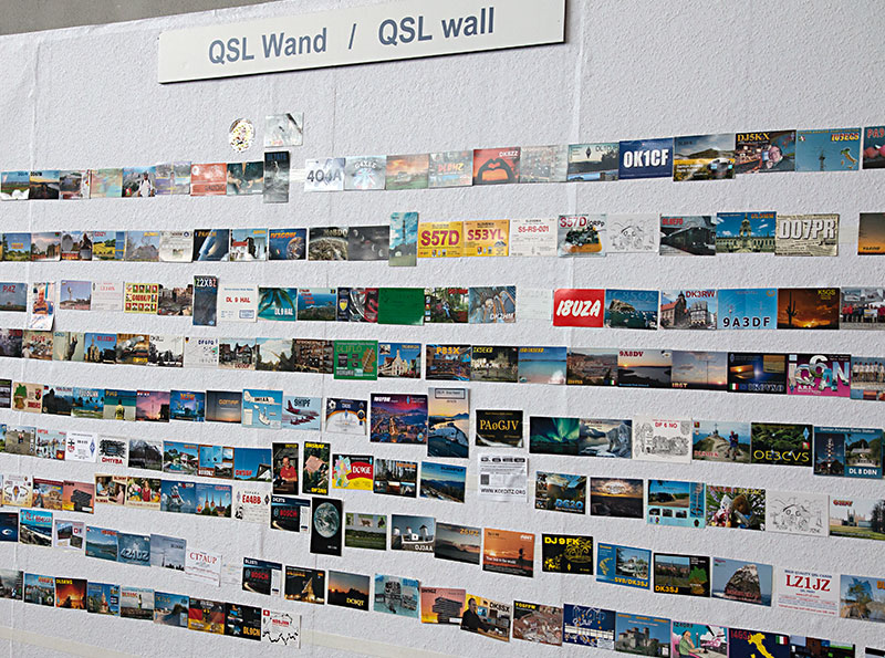 QSL wall