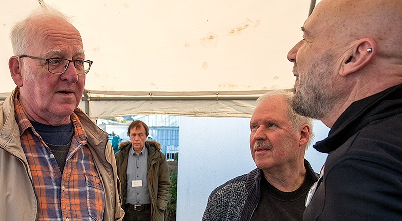 Hans Knot, Helmut Slawik, Christian Bergmann, Peter Hartwig
