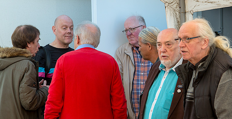 Helmut Slawik, Herbert Visser, Martin van der Ven, Hans Knot, Wolfgang Jörissen, Chet Reuter, Helmut Fischer