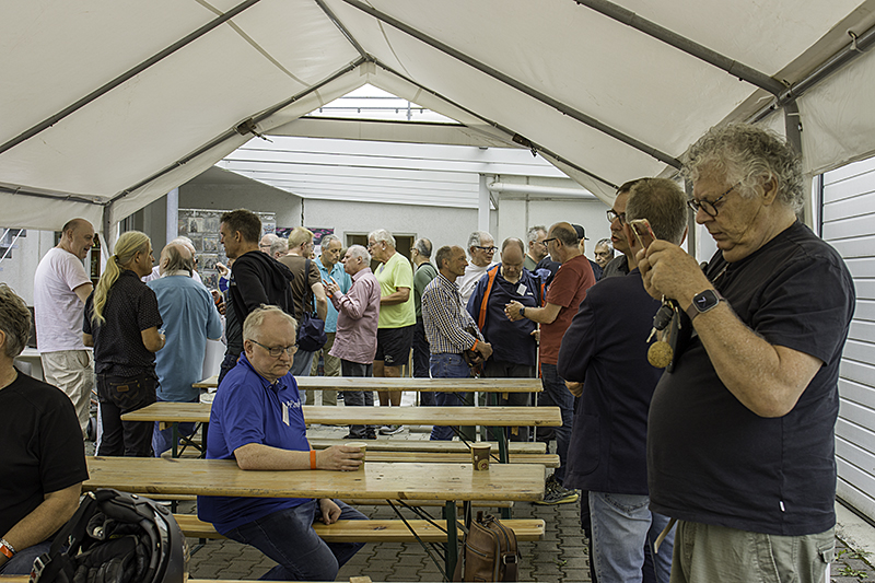 Während der Pause